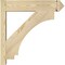 Ekena Millwork Imperial Rough Sawn Arts and Crafts Outlooker, Douglas Fir, 6"W x 24"D x 24"H OUT06X24X24IMP03RDF - alternate 2